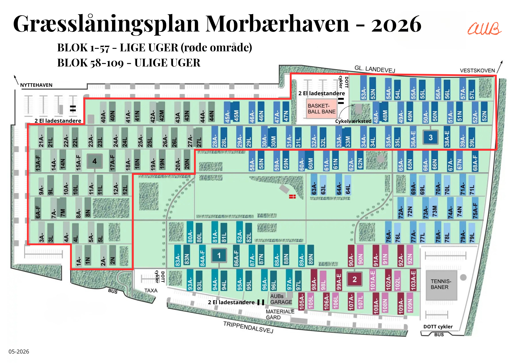 Græsslåningsplan 2026