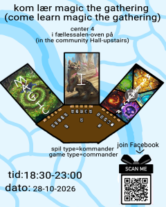 Magic the gathering event i spilgruppen d. 28. oktober