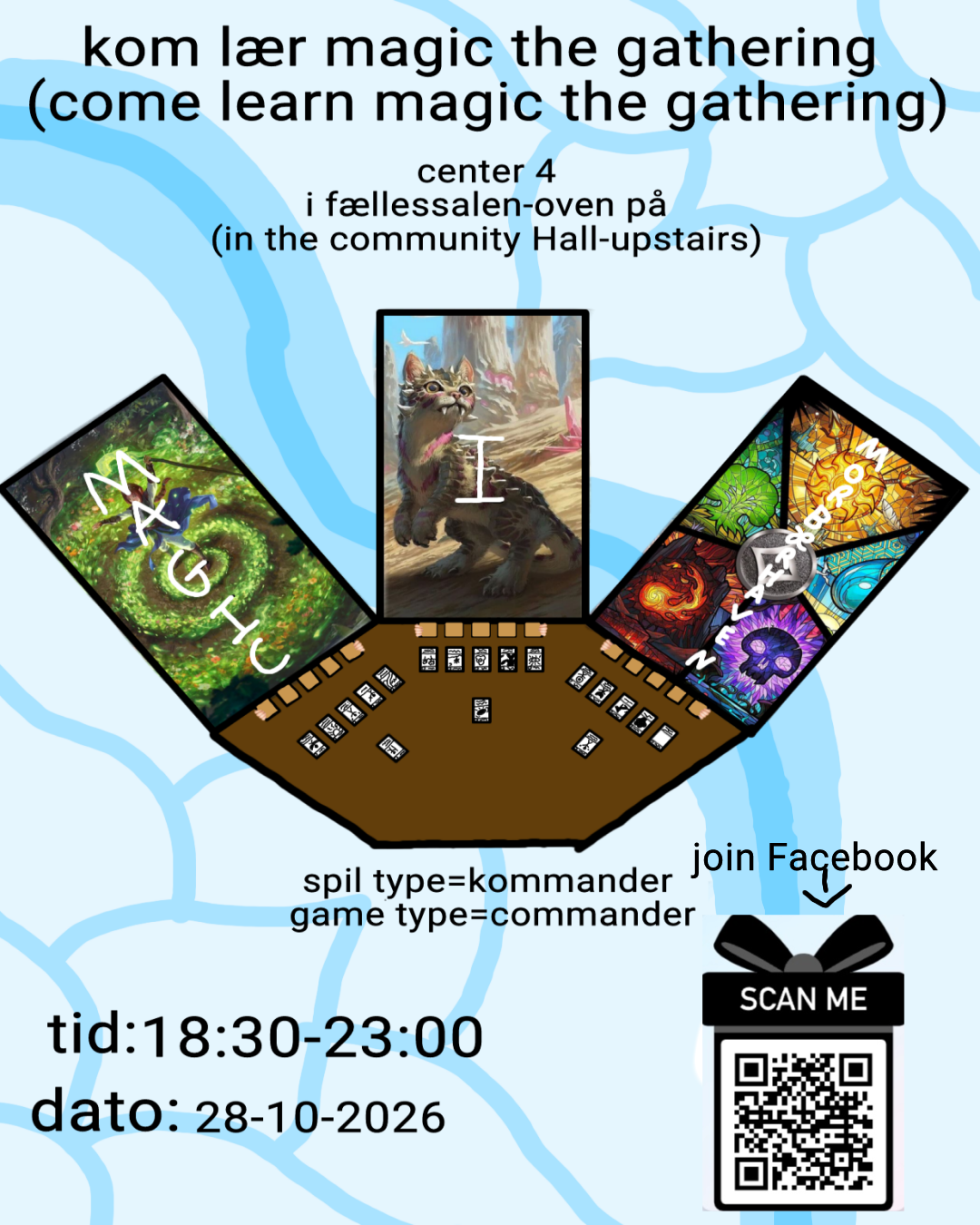 Magic the gathering event i spilgruppen d. 28. oktober