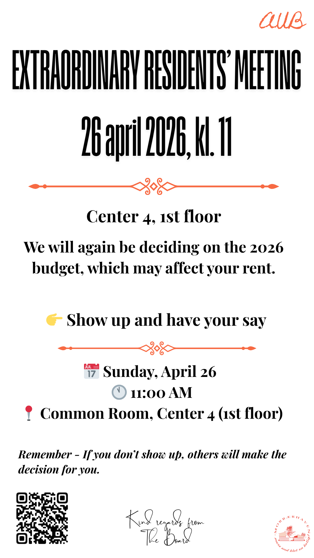 ENG Indkaldelse til ekstraordinært afdelingsmøde